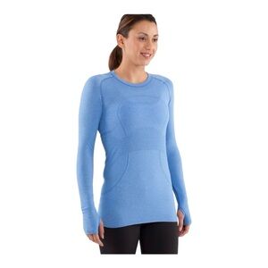 lululemon athletica Blue Long Sleeve Top